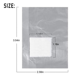 Rvetol envoltura de aluminio para uñas, contacto reducido con acetona.