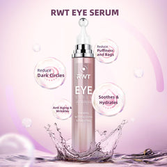 RWT sérum para ojos con absorción rápida y masaje suave.