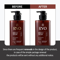 The rich foam of Ryo Strengthen & Volume Shampoo, demonstrating thorough cleansing for fine hair.
