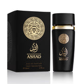 SAADAH Ashad bottle top view showcasing premium masculine design for evening wear