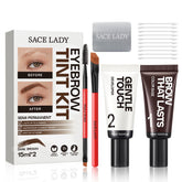 SACE LADY eyebrow color kit packaging for easy at-home use
