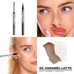 Sacheu Brow Stay-N: estampado de pecas para un look natural.