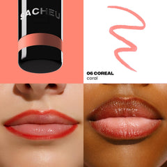 Sacheu STAY-N con ácido hialurónico cuida labios y aporta tinte duradero.