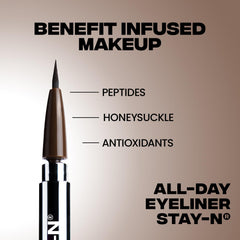 Sacheu Eyeliner STAY-N: fórmula vegana y libre de crueldad cuida la piel.