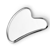 Sacheu Gua Sha facial tool glides for lymphatic drainage and reduced puffiness.