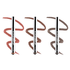 Sacheu Lip Liner STAY-N Peel-Off application close-up for precise, long-wearing lip look.