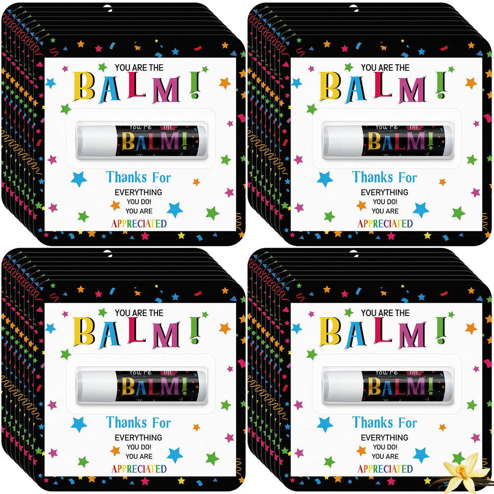 Sacubee lip balm 30-pack packaging ready for gifting and sharing