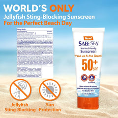 Protección resistente al agua de Safe Sea, ideal para nado y playa.