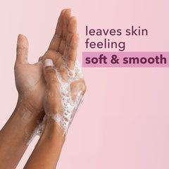 Safeguard Skin Zen bottle highlights 2x skin conditioners for softer skin.