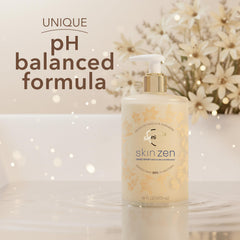 Foaming lather from Safeguard Skin Zen provides a soft, refreshing wash.