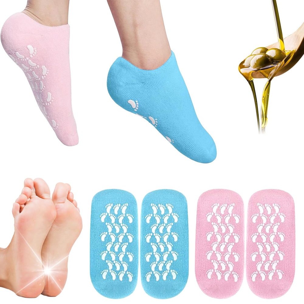 Sagry calcetines hidratantes para pies, hidratación suave y cómoda