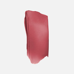 Saie Dew Liquid Blush texture closeup shows creamy, blendable color