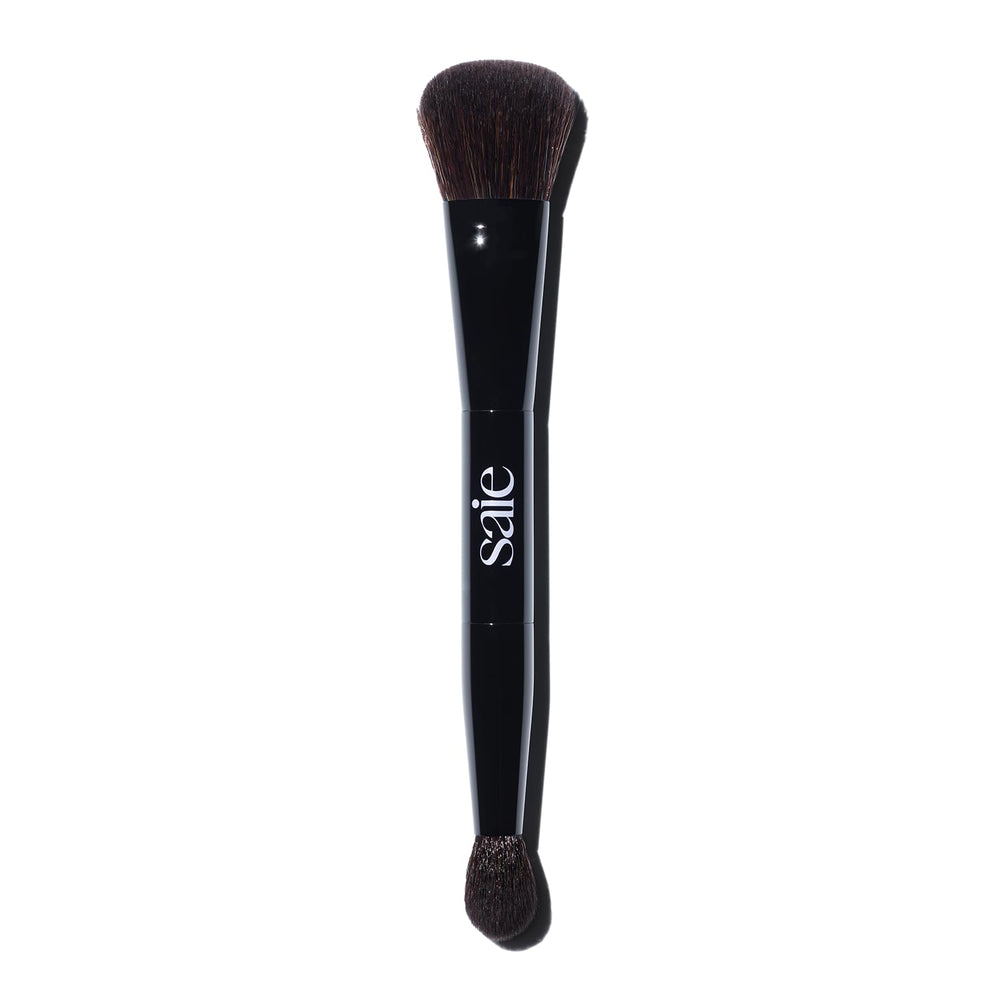 Saie The Double Brush large-end for precise sculpting of high points.