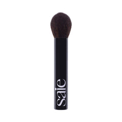 Saie The Fluffy Brush close-up showing soft bristles for even powder application