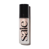 Saie Glowy Super Gel bottle with Roseglow glow for dewy skin prep.