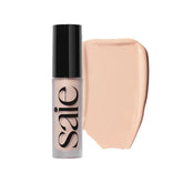 Saie Slip Tint concealer bottle is portable and hydrating for on-the-go coverage.