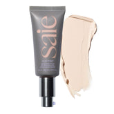 Saie Slip Tint Shade One bottle showing lightweight coverage with SPF 35 protection