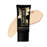 SAINT JANE Luxury Sun Ritual bottle delivers sheer SPF 30 protection, priming pores.