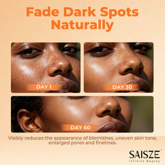 Two 4oz SAISZE bars in pack support daily cleansing