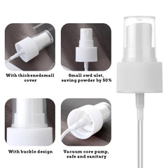 Salbsever spray top fits most standard bottles for simple, quick refills.