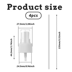 Salbsever spray top with clear cap prevents spills and keeps contents secure.