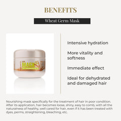 Salerm mascarilla nutritiva muestra textura cremosa para hidratar el cabello.