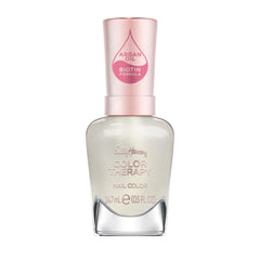 Sally Hansen Color Therapy 111 Fluer-t bottle with ivory pearl finish for a delicate manicure.