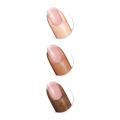 Muestra en uña de Sally Hansen Color Therapy Epink Journey color rosa.