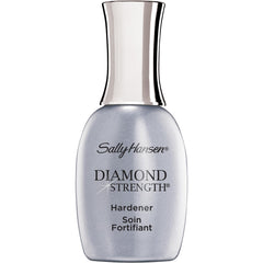 Sally Hansen Diamond Strength bottle shown, offering durable hardening for fragile nails
