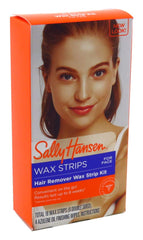 Sally Hansen face wax strips pack of 2 for quick, mess-free grooming