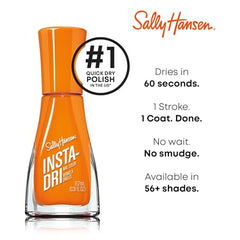 Visual of 60-second dry time for Insta-Dri polish