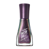 Sally Hansen Insta-Dri Galactic Lunar Love bottle with holographic shimmer for quick dazzling manicures.