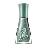 Sally Hansen Insta-Dri Holo-Glow All That Shimmers bottle with holographic green shine.