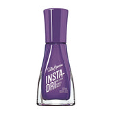 Sally Hansen Insta-Dri Mind Blending bottle closeup—fast-drying formula in action.