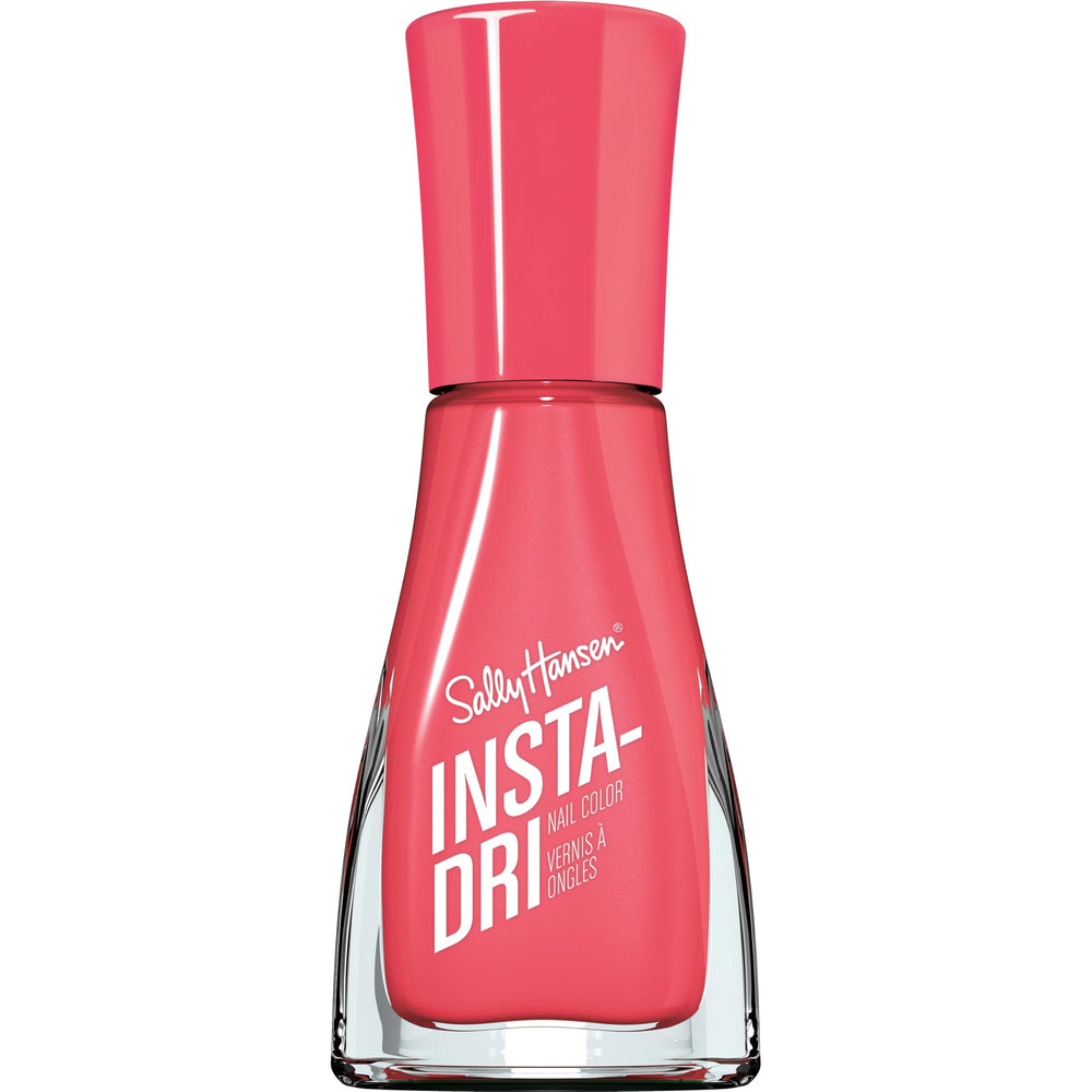 Sally Hansen Insta-Dri Peachy Breeze, bote de esmalte con cobertura rápida y brillo duradero.