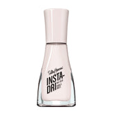 Sally Hansen Insta-Dri Pink Pursuit brush close-up for precise, quick-dry application.