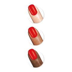 Sally Hansen Insta-Dri precision brush applying a smooth coat.