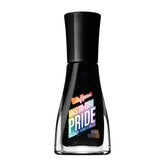 Sally Hansen Insta-Dri Pride bottle close-up highlighting a glossy quick-dry finish.