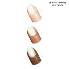 Sally Hansen Insta-Dri semi-opaque shade swatch revealing smooth coverage