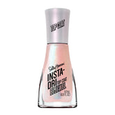 Sally Hansen Insta-Dri top coat Bejewel pink shimmer for fast-drying shine