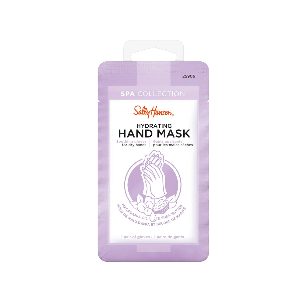Sally Hansen mascarilla para manos hidratante, alivio suave y spa en casa
