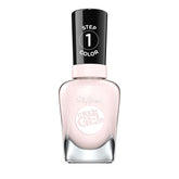 Sally Hansen Miracle Gel 247 Little Peony shade on nails for a glossy, durable finish