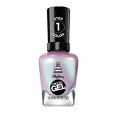 Sally Hansen Miracle Gel, botella con tono Affairy To Remember, color vibrante.