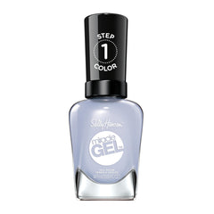 Sally Hansen Miracle Gel bottle close-up showing glossy gel finish.