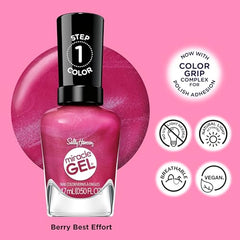 Sally Hansen Miracle Gel capa superior brillante protege uñas