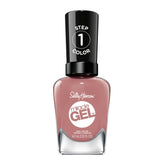 Sally Hansen Miracle Gel botella con color Rose & Shine, acabado gel.