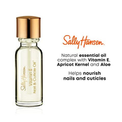 Sally Hansen Nail Oil cap dispense demonstrating precise cuticle care