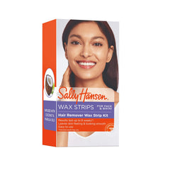 Sally Hansen Wax Kit packaging highlights vegan and dermatologist-tested formula.