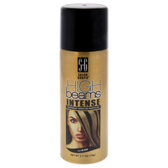 Salon Grafix High Beams Intense spray negro para color temporal del cabello; cobertura rápida de canas.