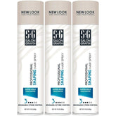 Salon Grafix spray sin fragancia, vista frontal del envase, fijación ultrafuerte.